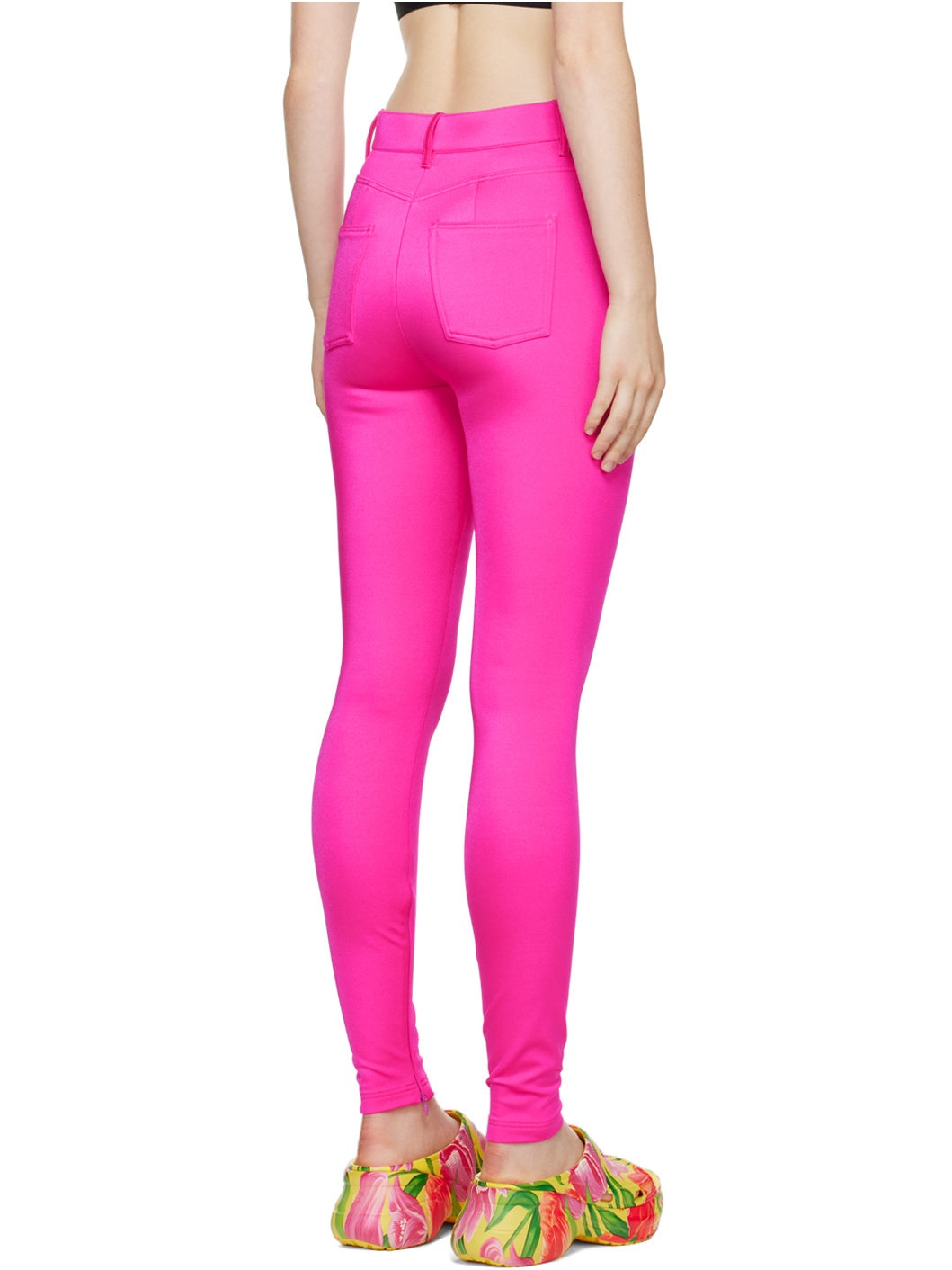 Pink Bodycon Leggings - 3