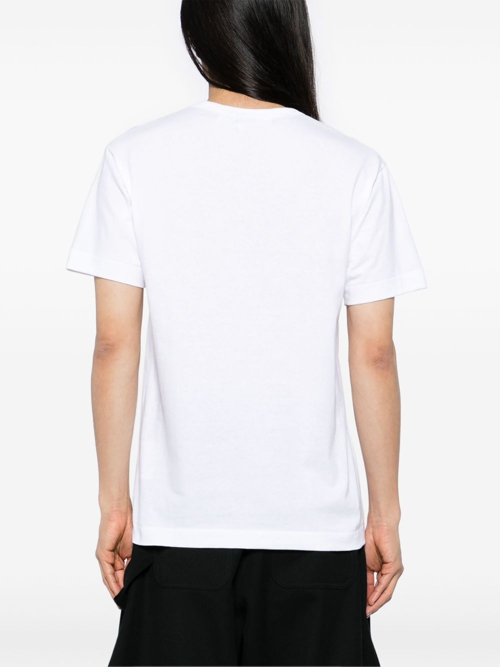 logo patch T-shirt - 4