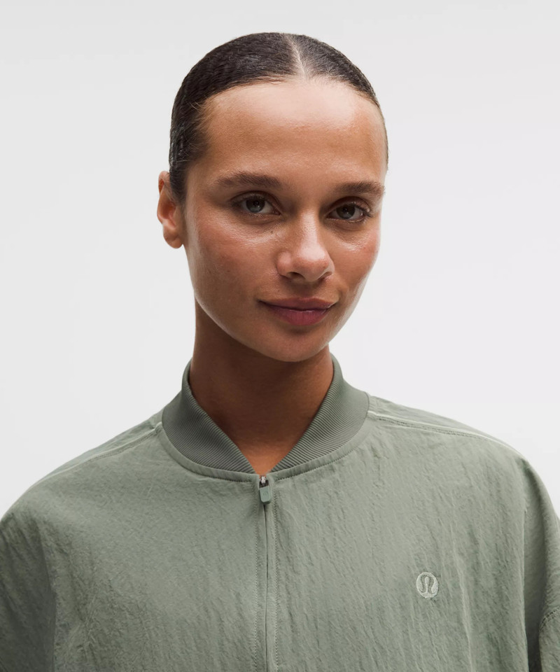 Crinkle Nylon Track Jacket *Wordmark 4