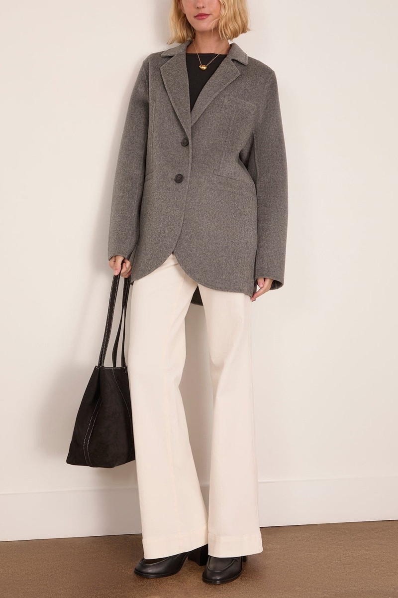 Vanessa Bruno Marc Blazer in Gris Chine outlook