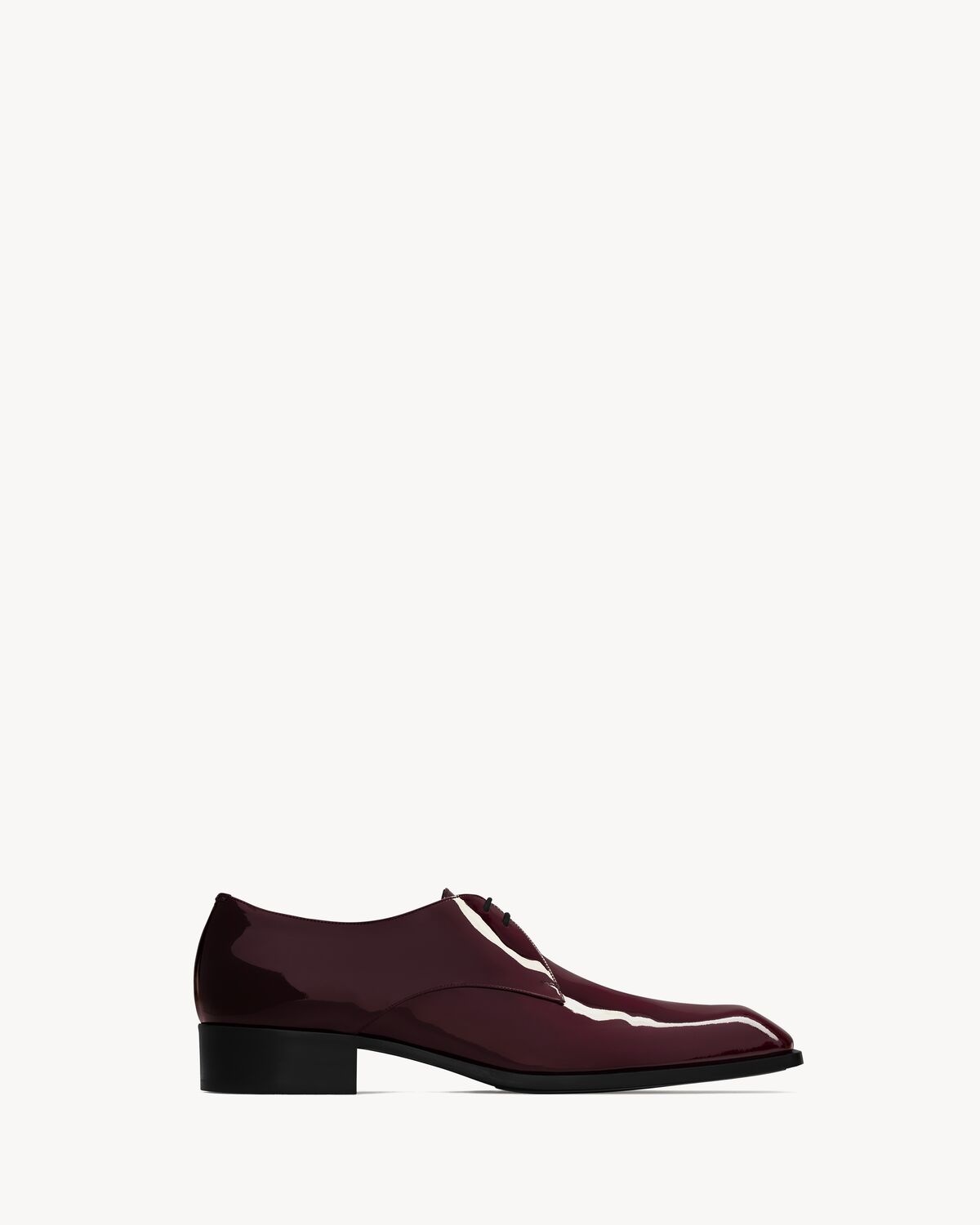 JEAN DERBIES IN PATENT LEATHER - 1