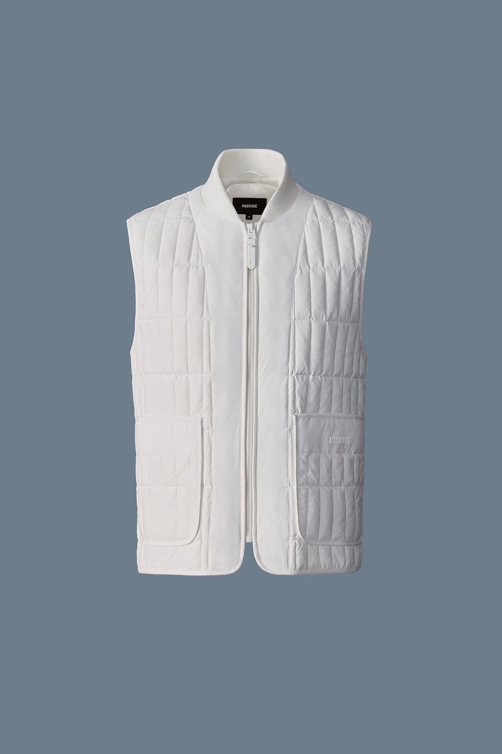 LEVI Light Down Vertical Quilted Vest - 1