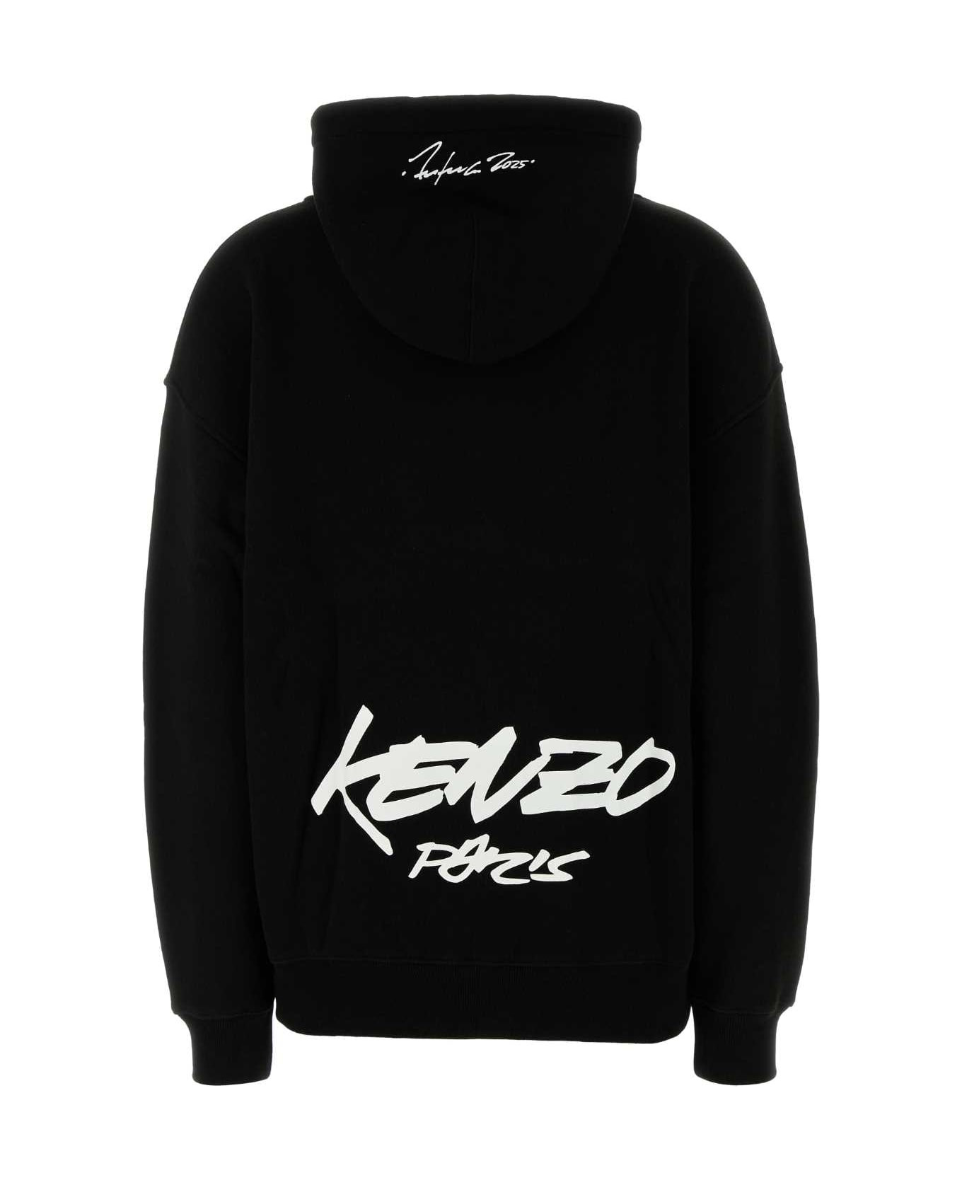 Black Cotton Kenzo X Futura 2000 Sweatshirt - 2