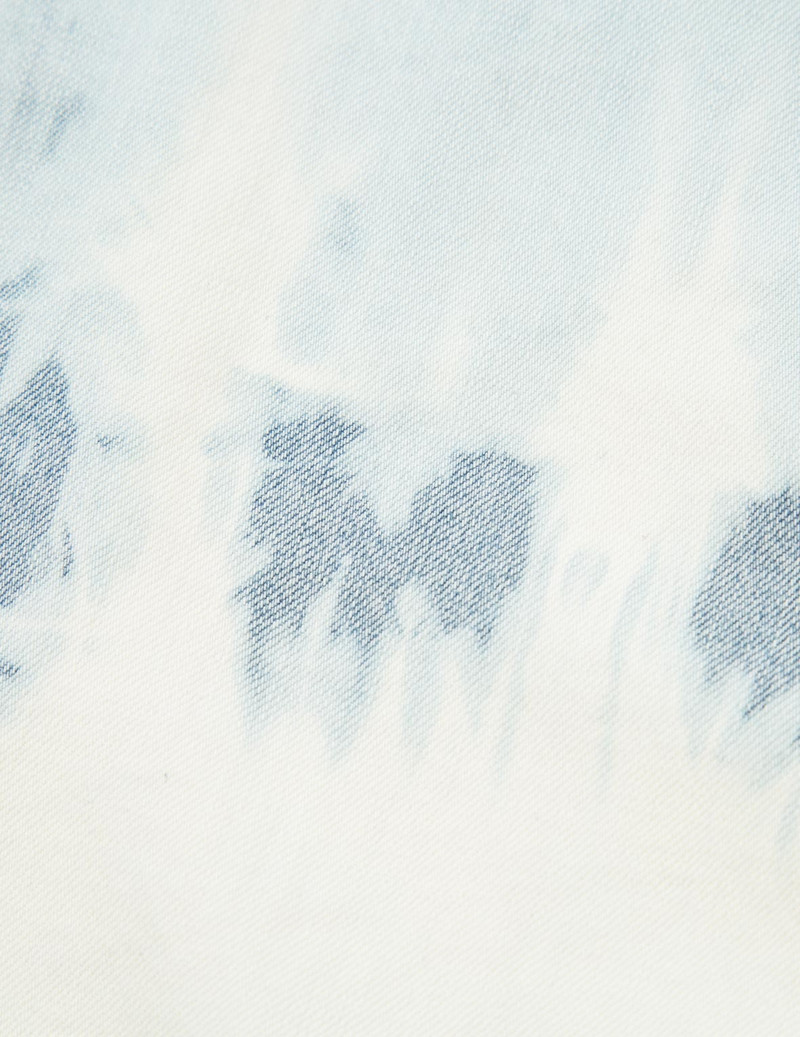 DAICOCK INSERT TIE-DYE DENIM VEST 13