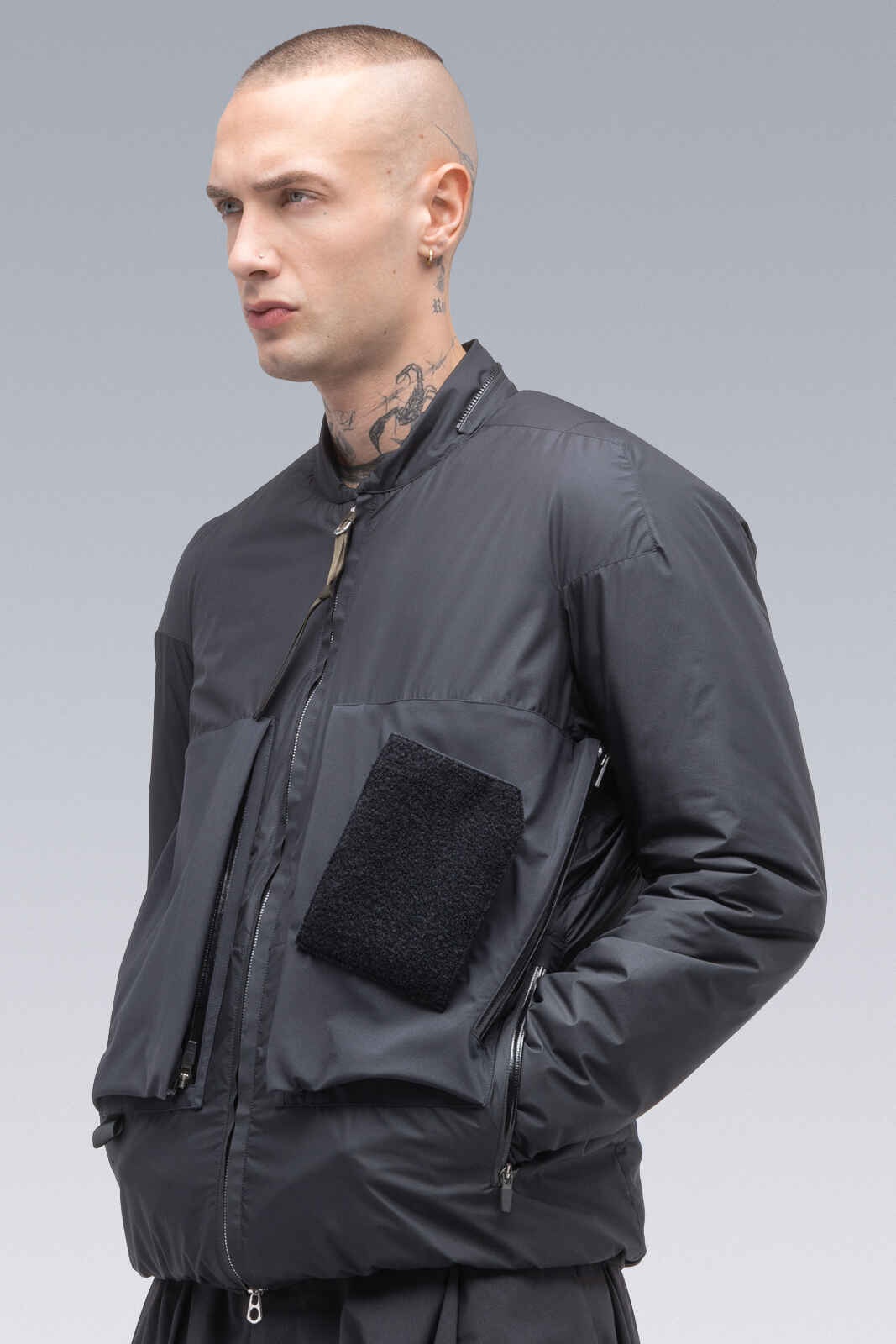 J83-WS 2L Gore-Tex Infinium™ Windstopper® Climashield® Jacket Black - 7