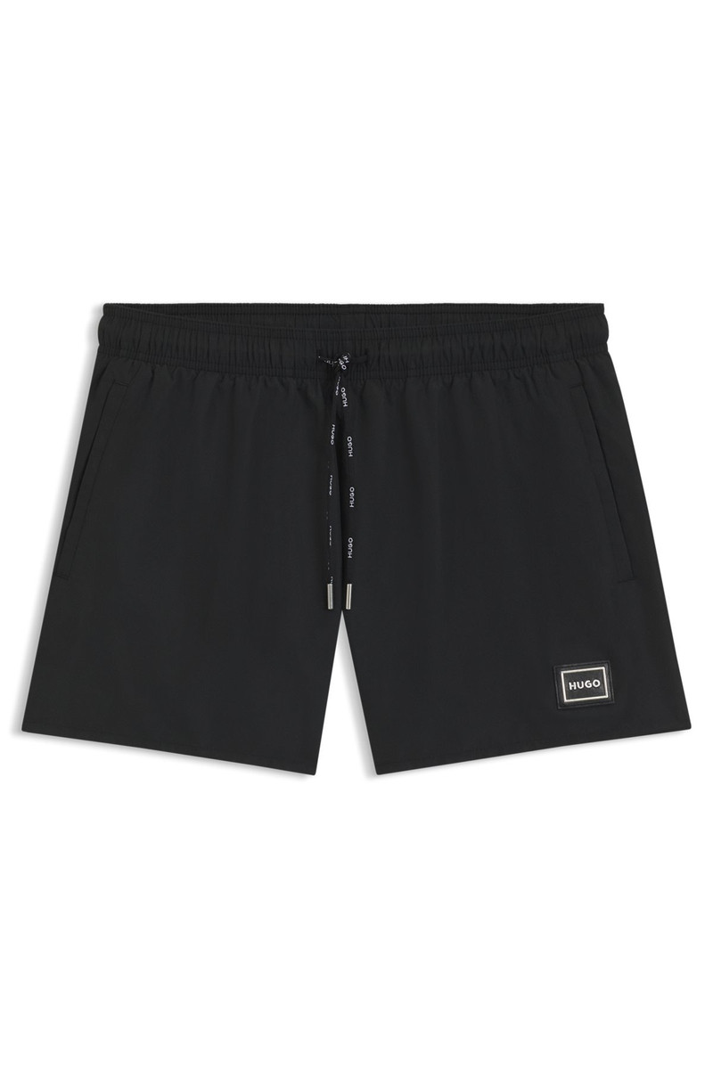 LOGO DETAIL을 가진 가득 차있는 SWIM SHORTS 1
