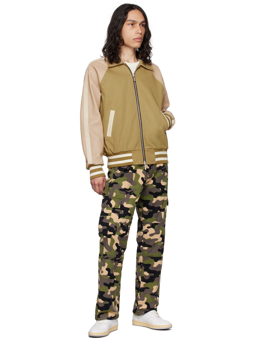 Khaki Linares Cargo Pants - 4
