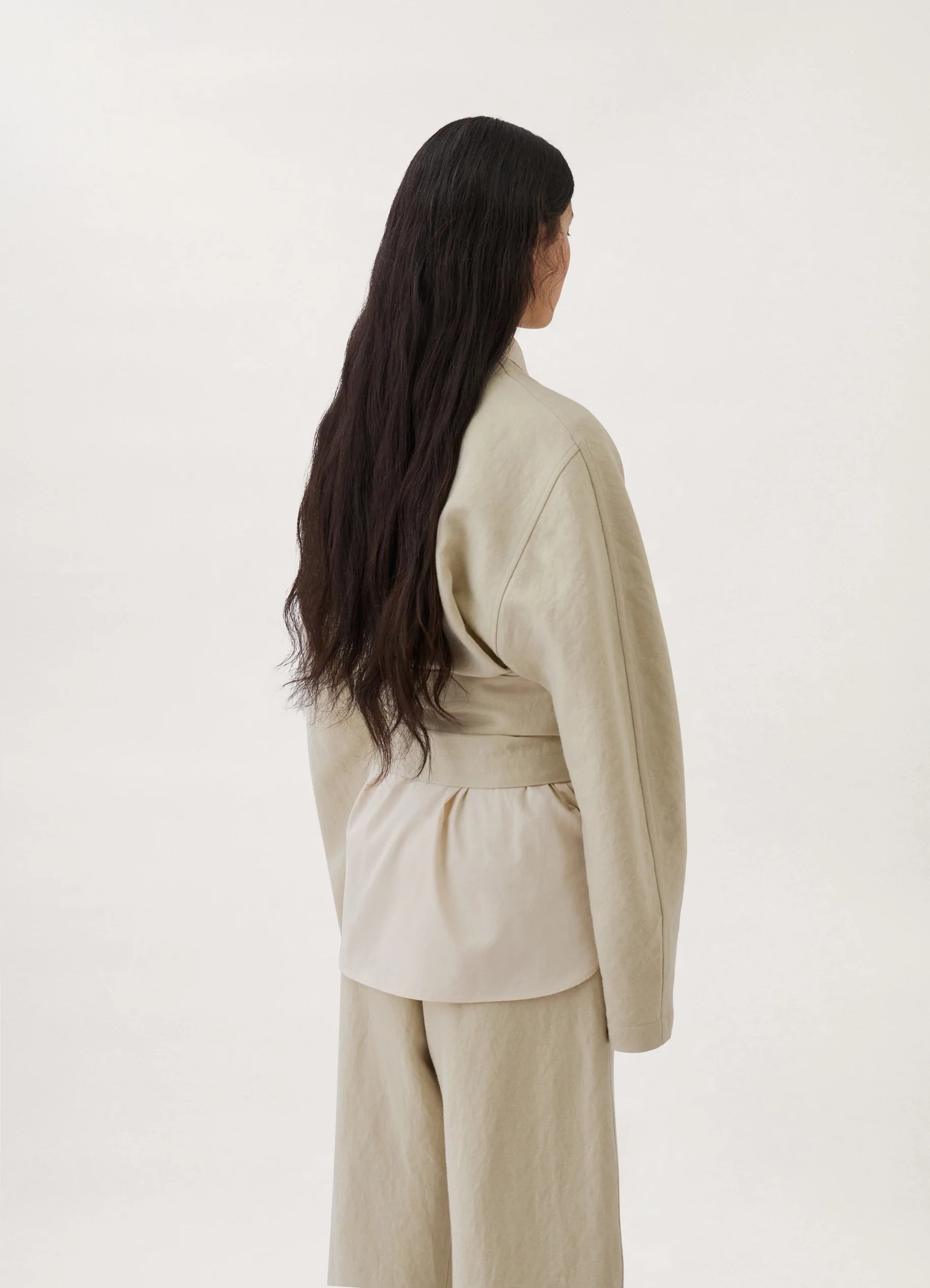 WRAP TOP
LINEN WOOL - 3