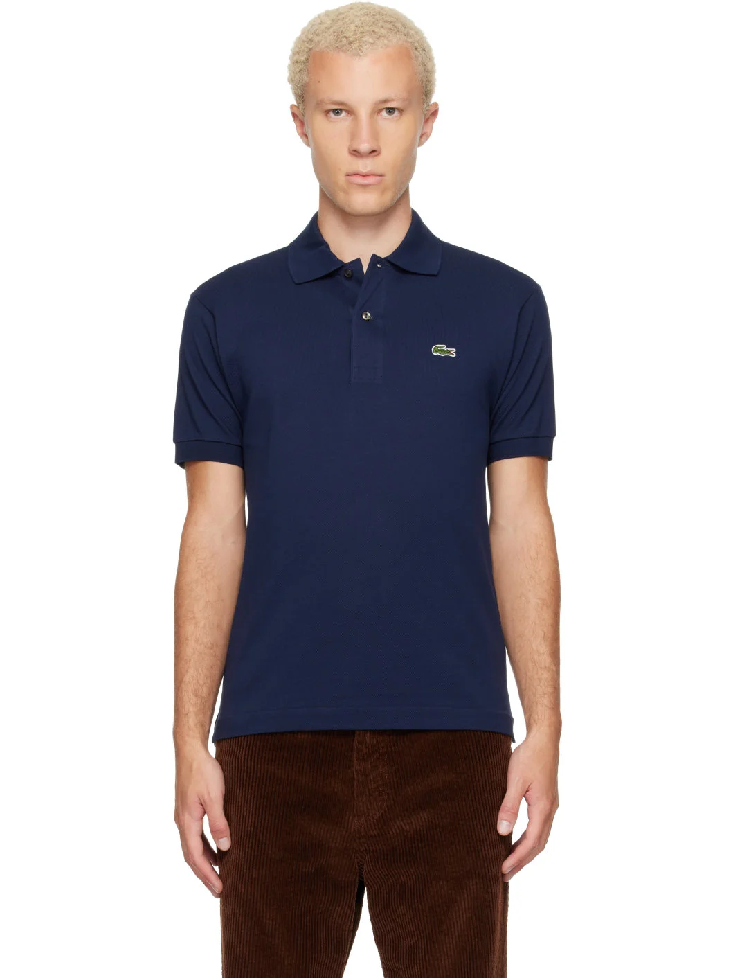 Navy Classic Fit Original L.12.12 Polo - 1