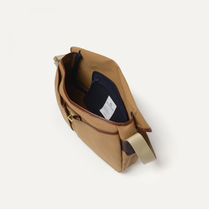 LÉON MESSENGER BAG - CAMEL 4