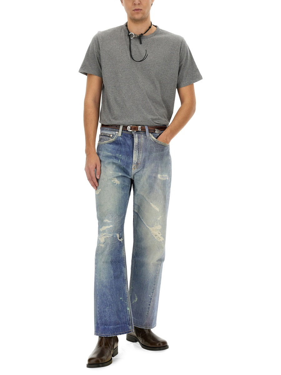 Our Legacy Men Cotton T-Shirt - 2