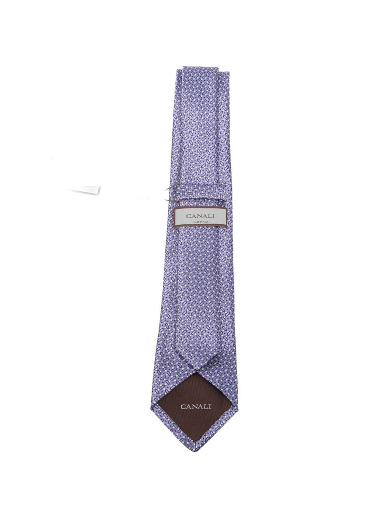 Canali patterned tie outlook