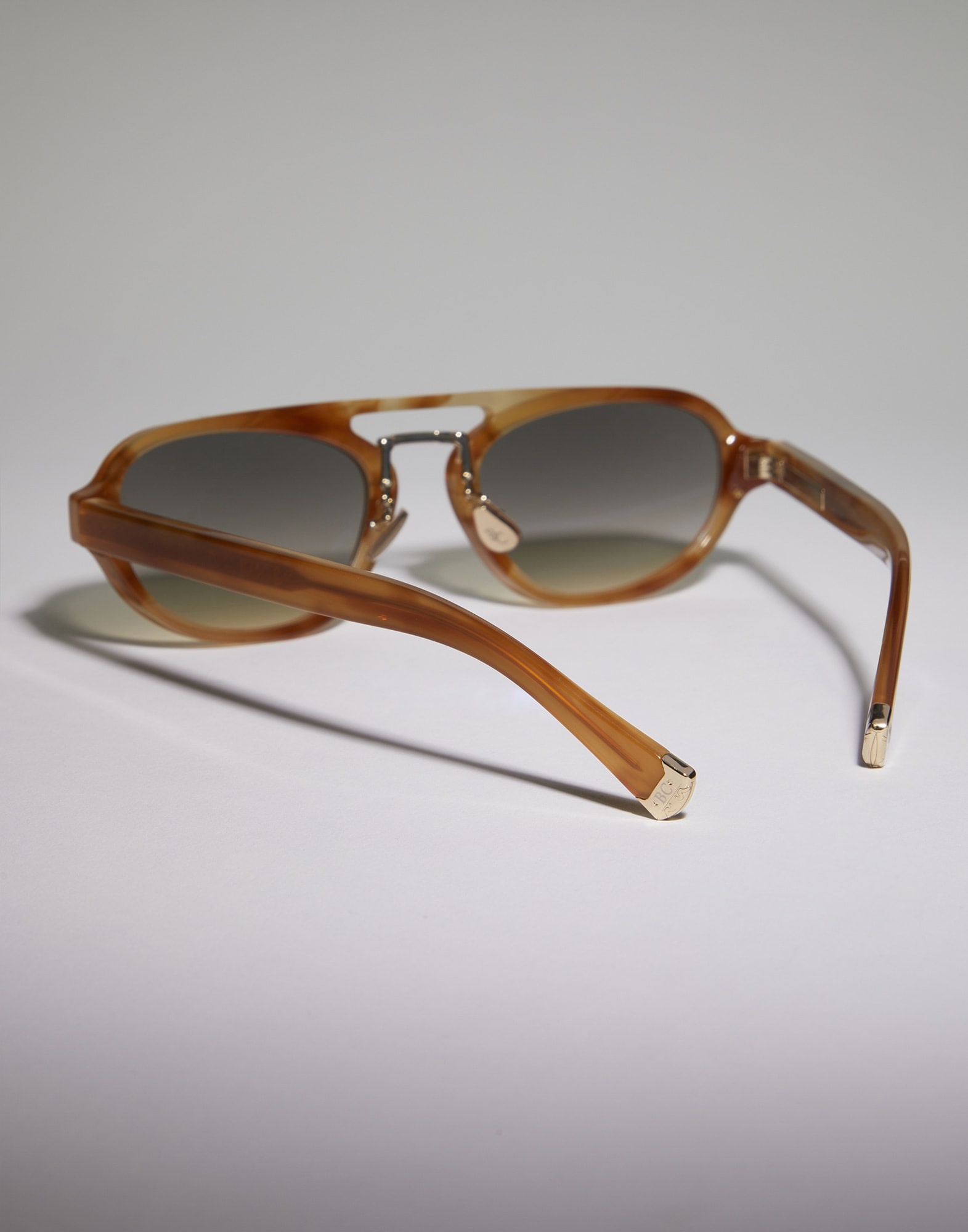 Intarsia Rays acetate sunglasses - 2