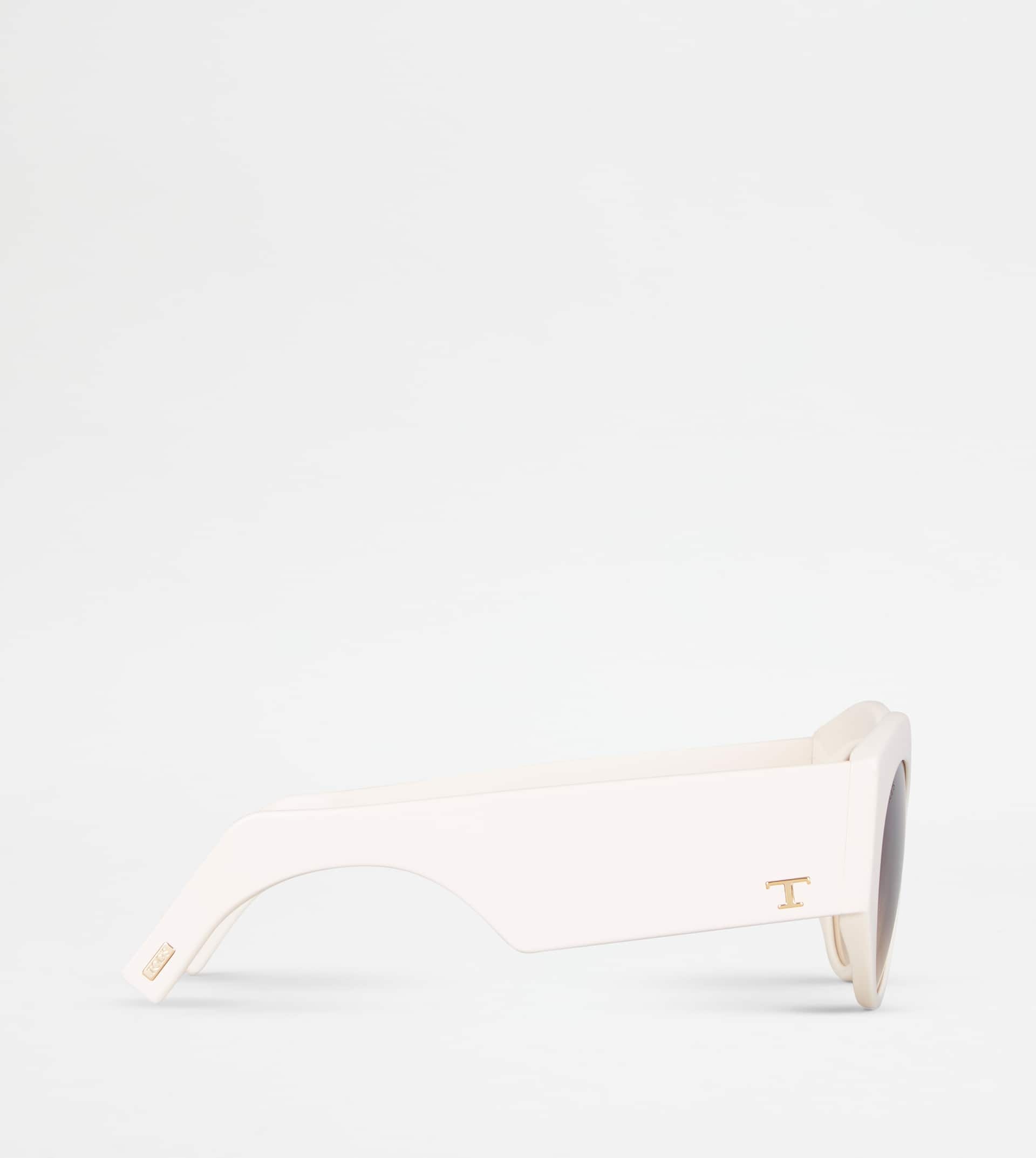 ROUNDED SUNGLASSES - WHITE - 2