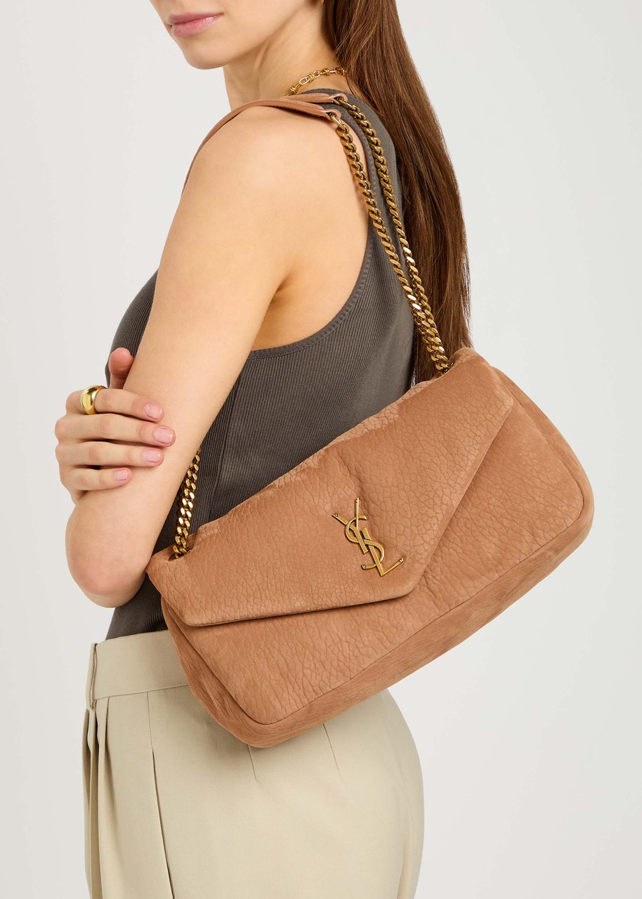 Saint Laurent Calypso Small Padded Suede Shoulder bag - 5