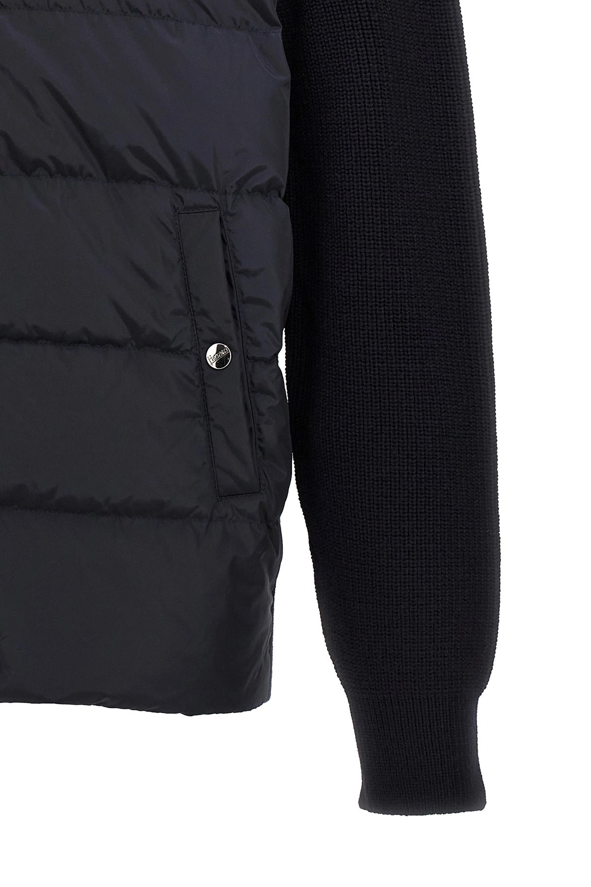 Two-material puffer jacket - 5