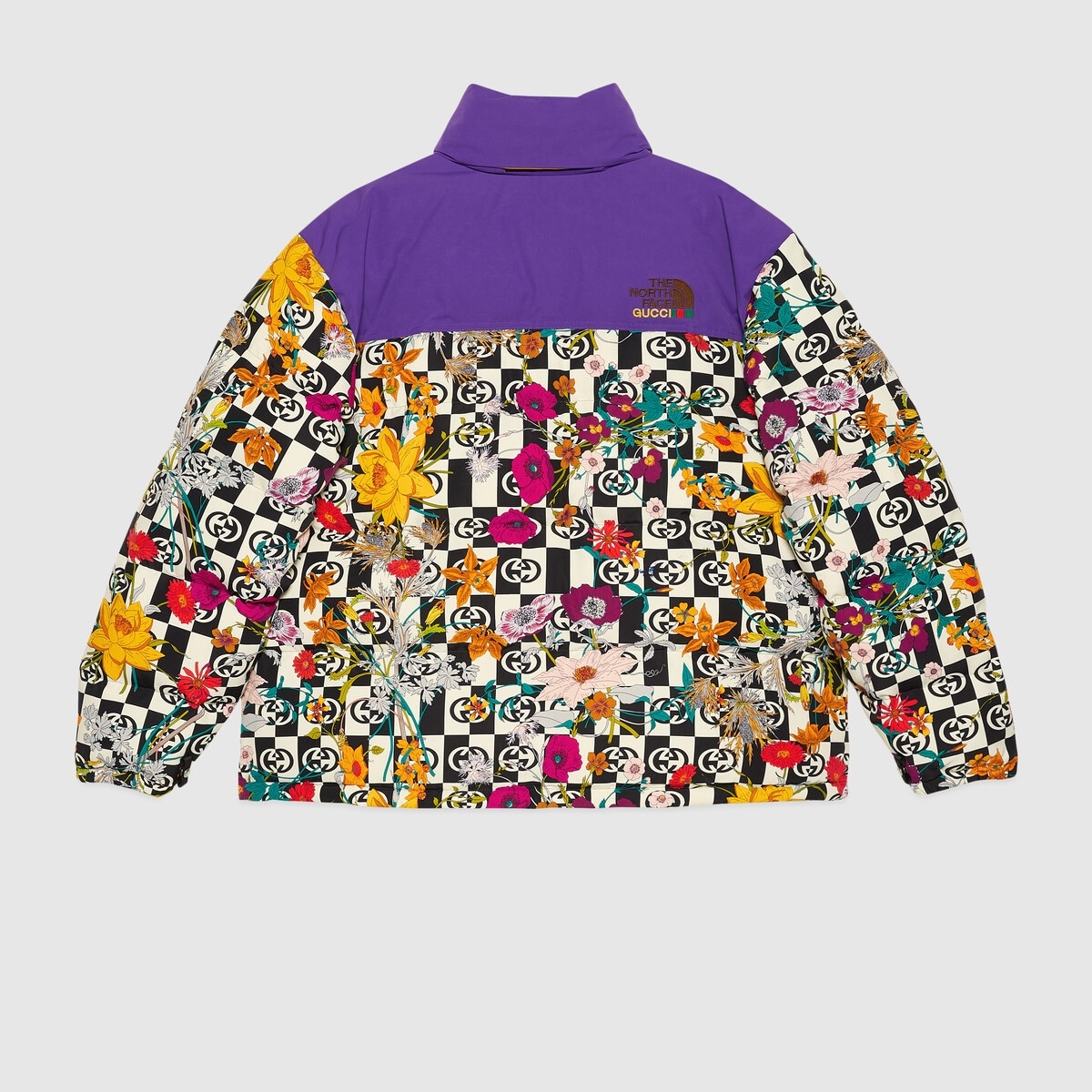 The North Face x Gucci floral down jacket - 5