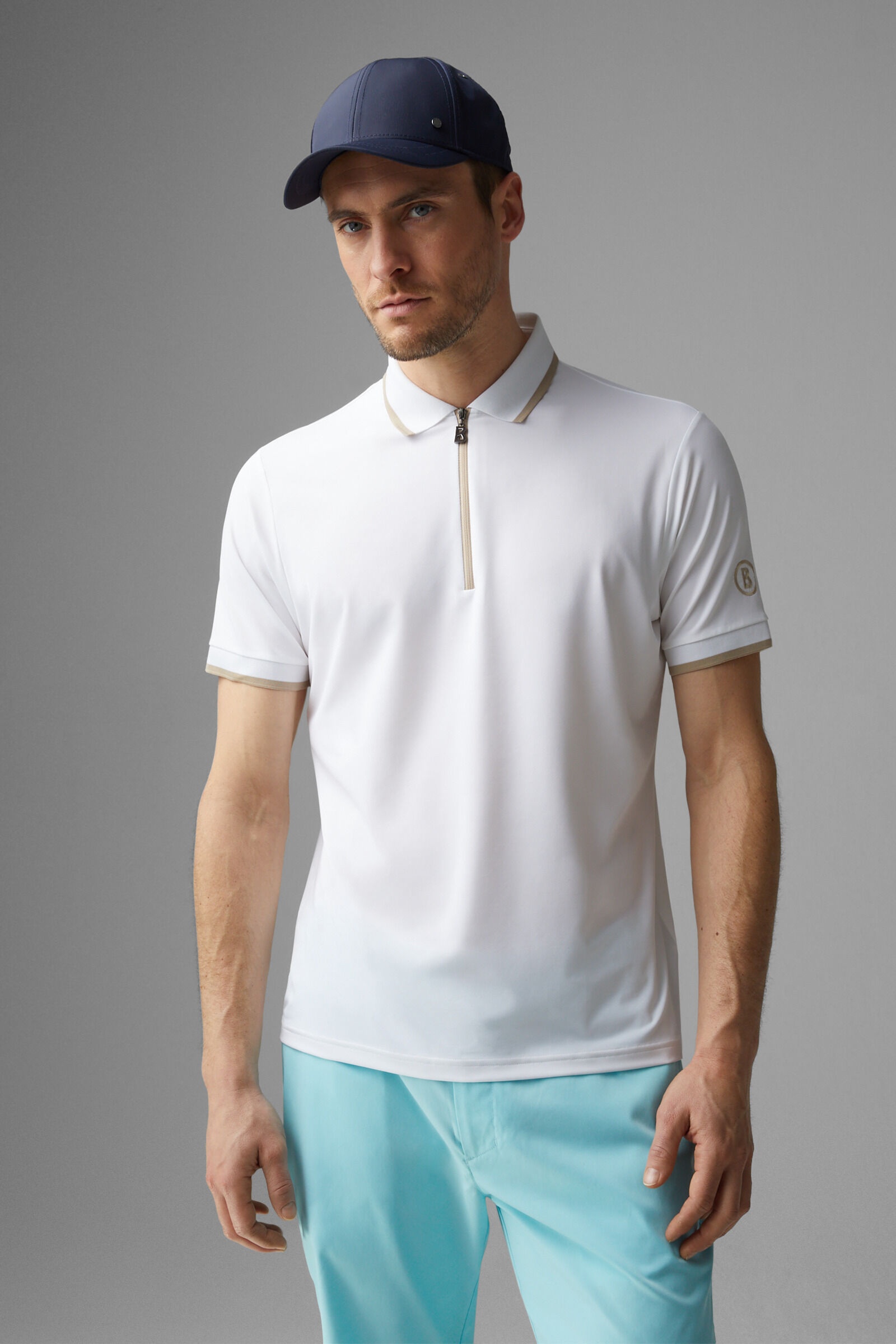 Cody Functional polo shirt in White - 2
