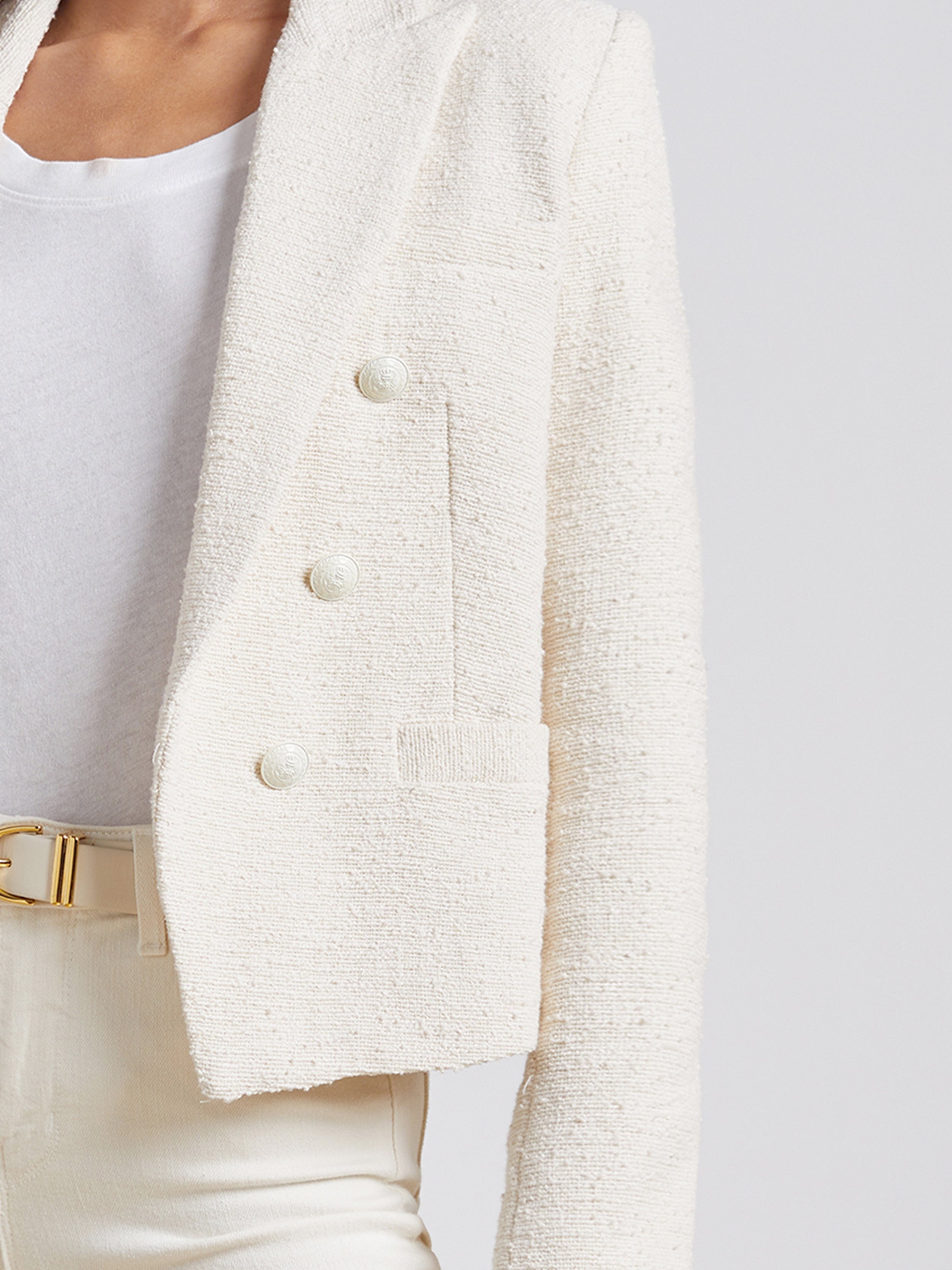 Brooke Open-Front Blazer - 3