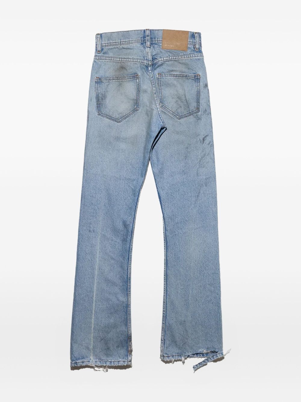 frayed-hem jeans - 2