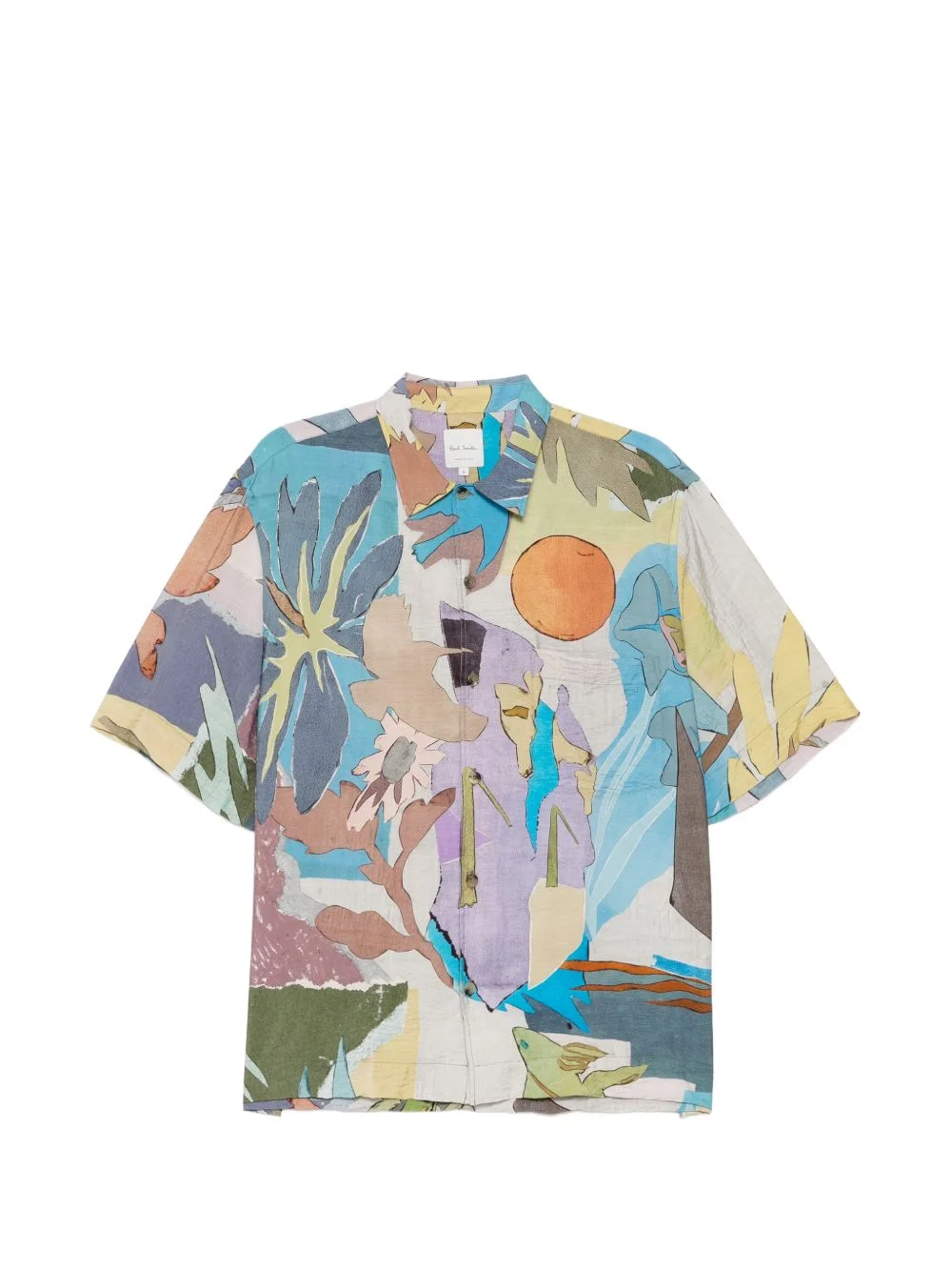 floral print shirt - 1
