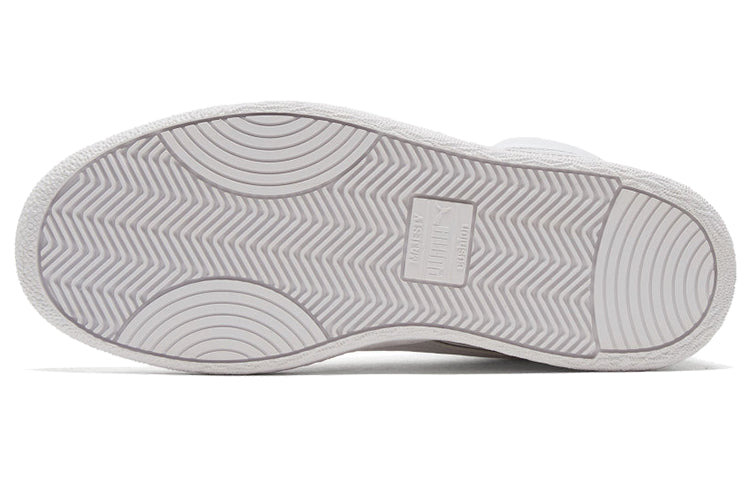 (WMNS) PUMA Ralph Sampson Mid Metal 'White Silver' 374662-01 - 6