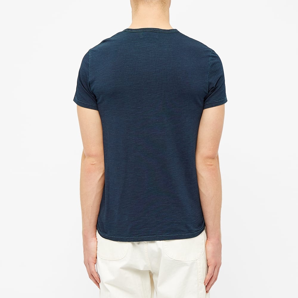 RRL Indigo Dyed Crew Tee - 5