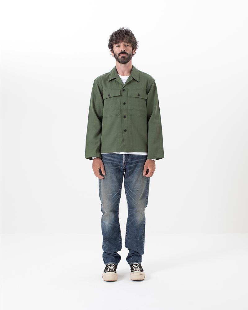 CARDWELL SHIRT L/S (L/W) OLIVE - 2