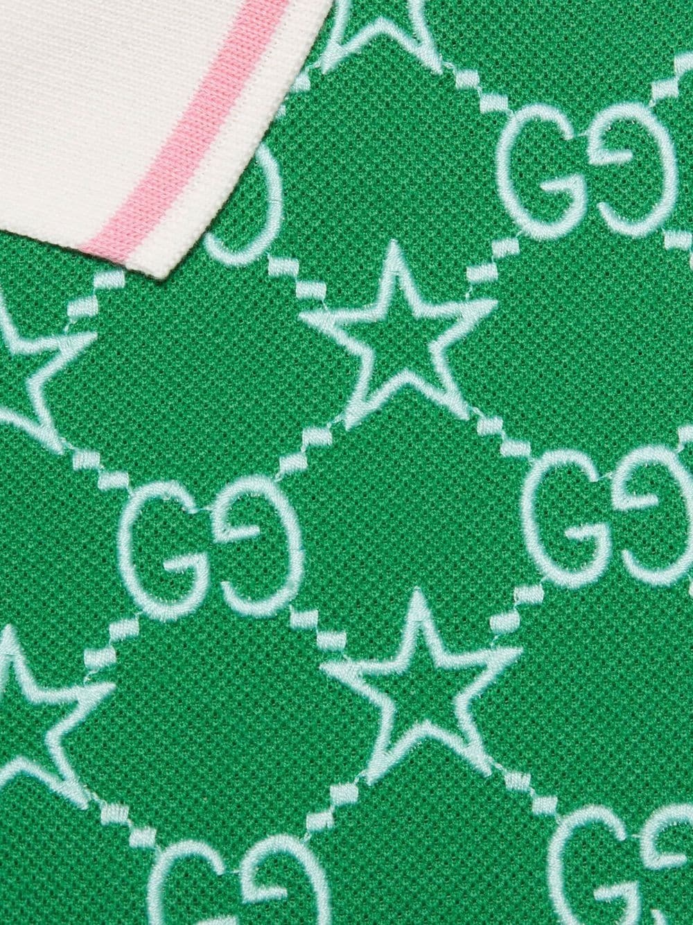 GG-pattern polo top - 5