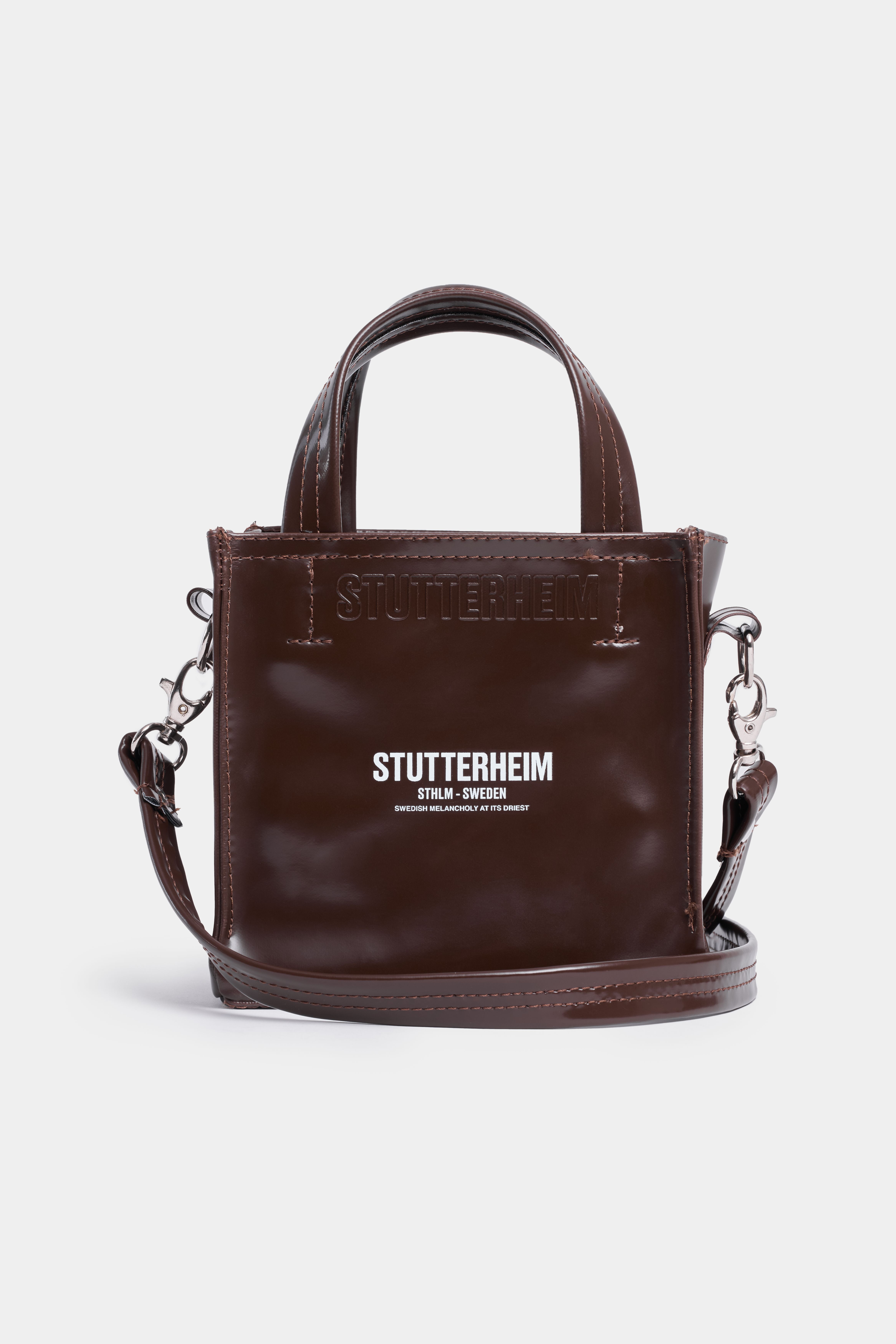 Biblio Opal Mini Bag Dark Brown Opal - 3