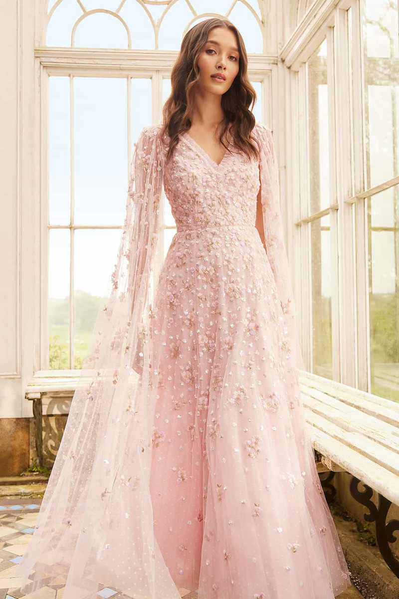 Needle & Thread Dahlia Ditsy Ankle Gown outlook