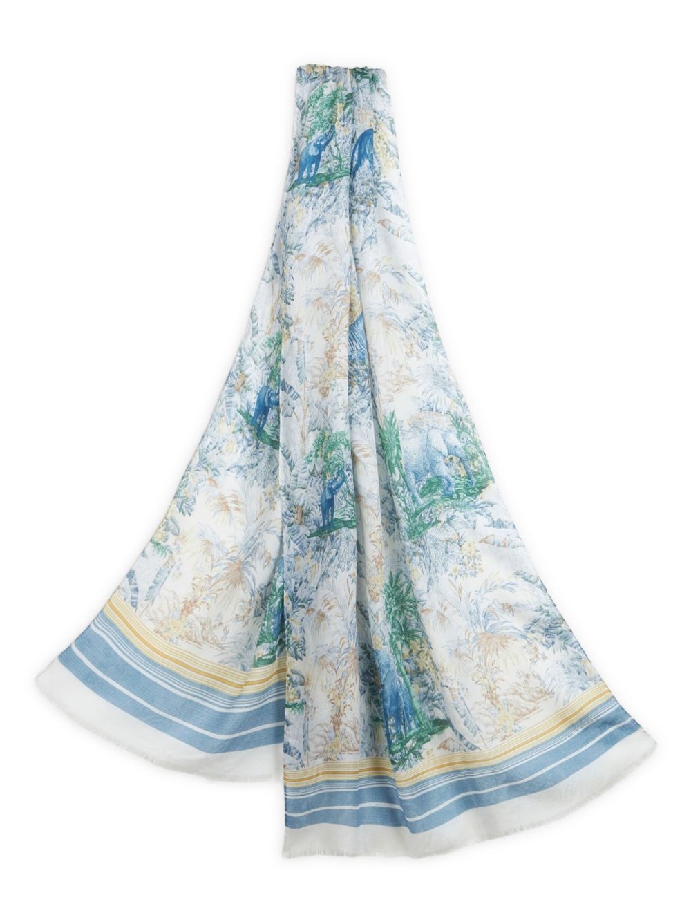 abstract-pattern scarf - 3