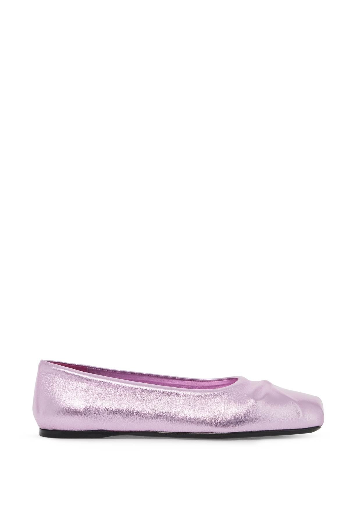 Ballerine Little Bow In Pelle Metallizzata - 1