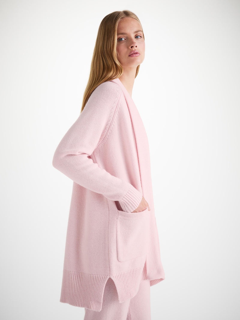 Women's Cardigan Nina Cashmere Ice Pink - 3
