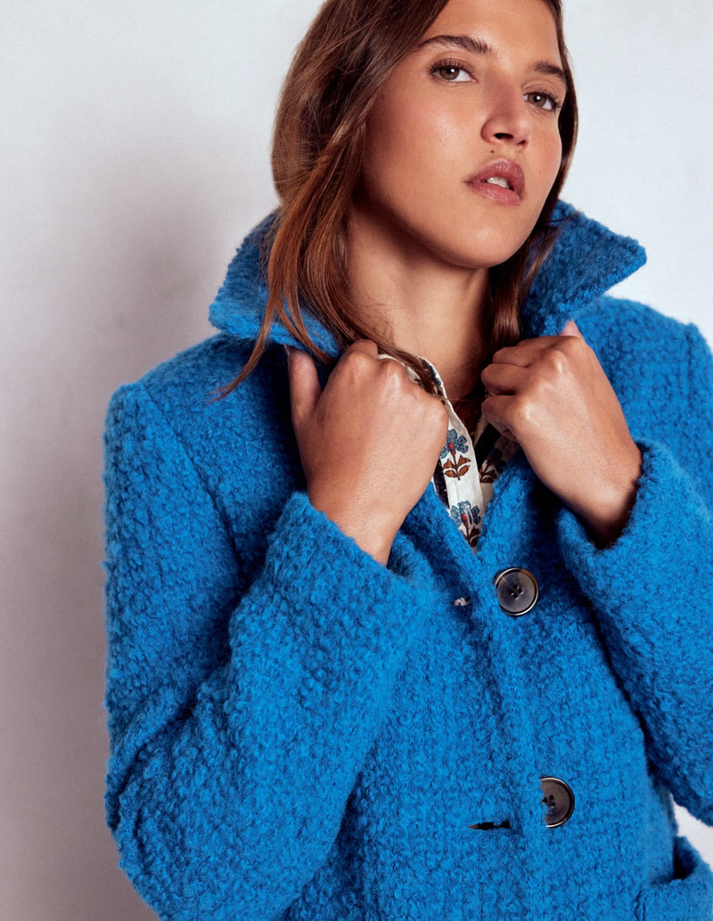 Carlisle Textured Coat-Cobalt Blue 4