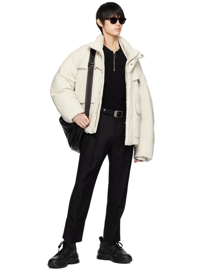 Wooyoungmi Off-White Zip Down Jacket outlook