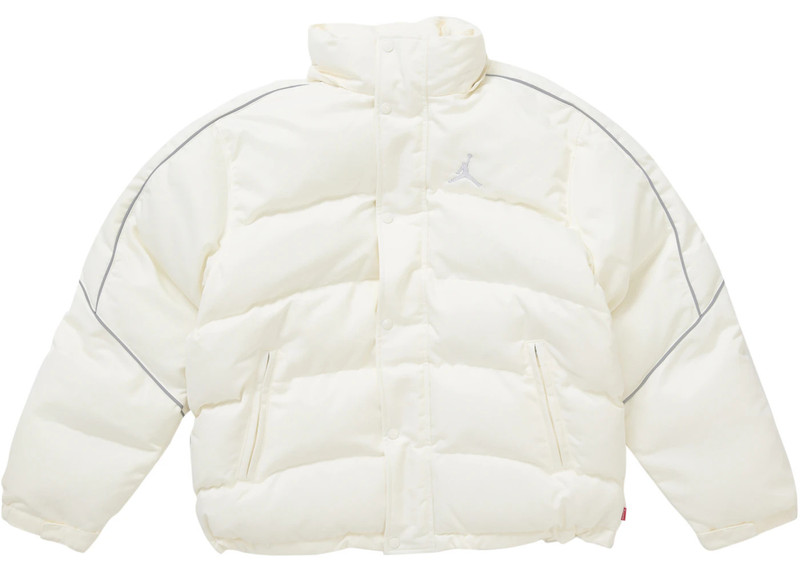 Supreme Supreme Jordan Puffer Jacket White outlook