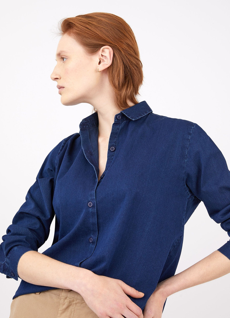 Sunspel Denim Shirt outlook