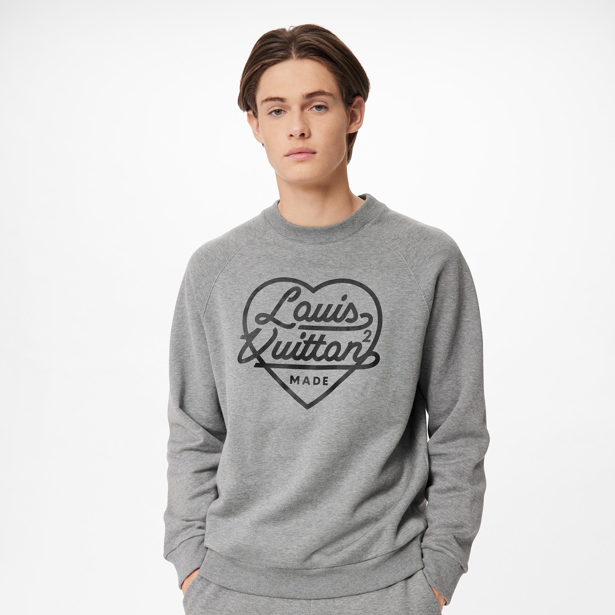 Printed Heart Sweatshirt - 3
