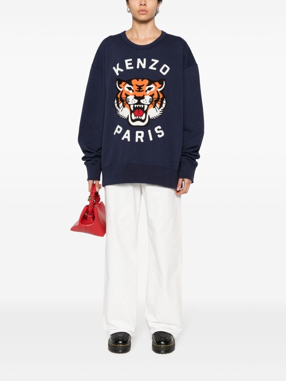 Lucky Tiger cotton sweatshirt - 3