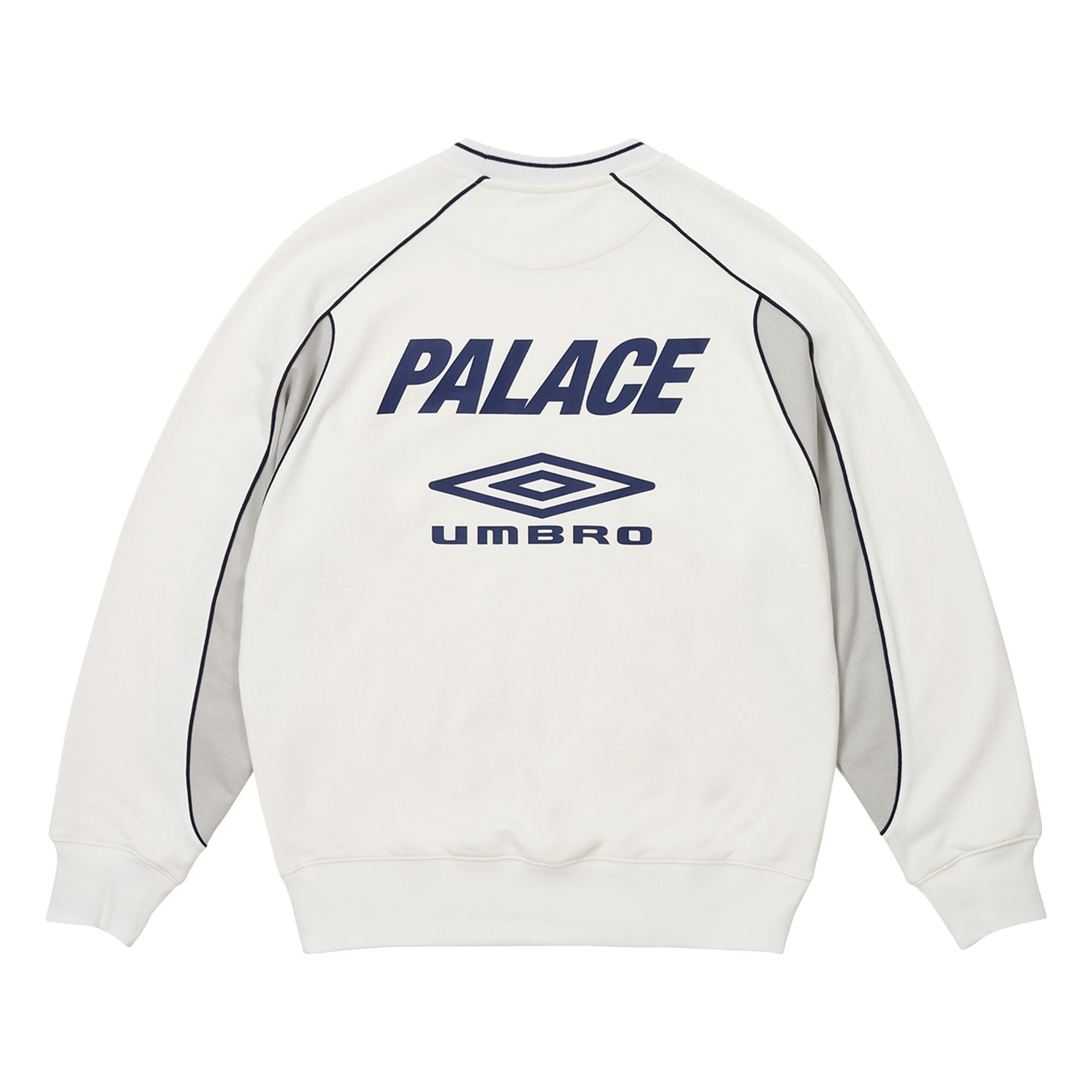 Palace x Umbro Warm Up Crew 'Grey' - 2