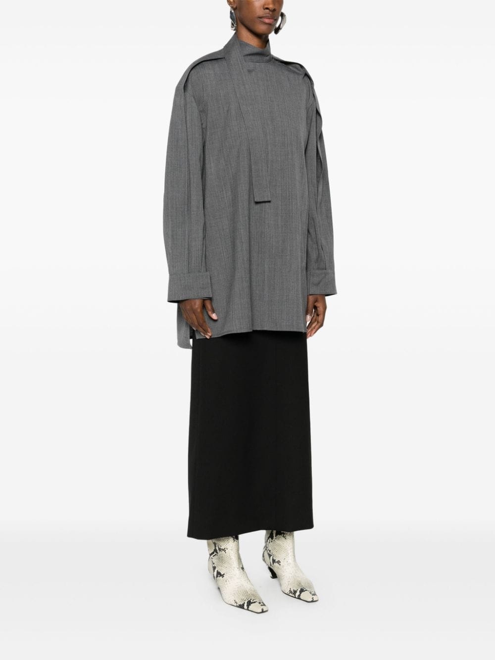 wool blouse - 3