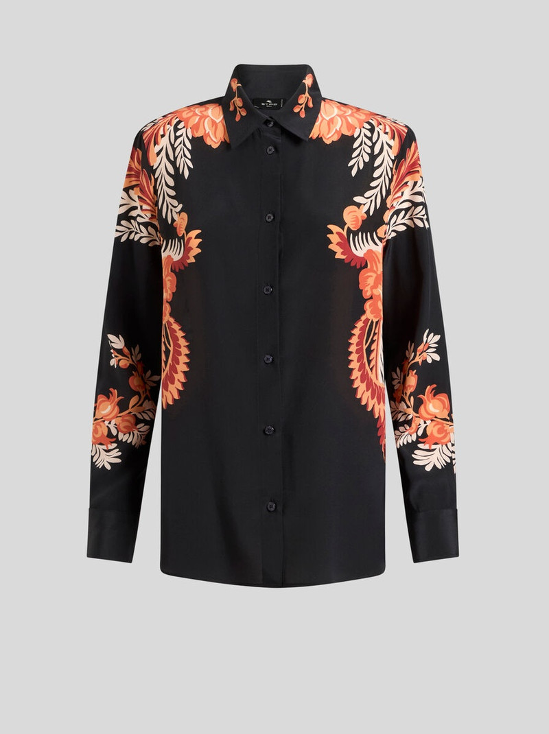 PRINTED SILK SHIRT 1