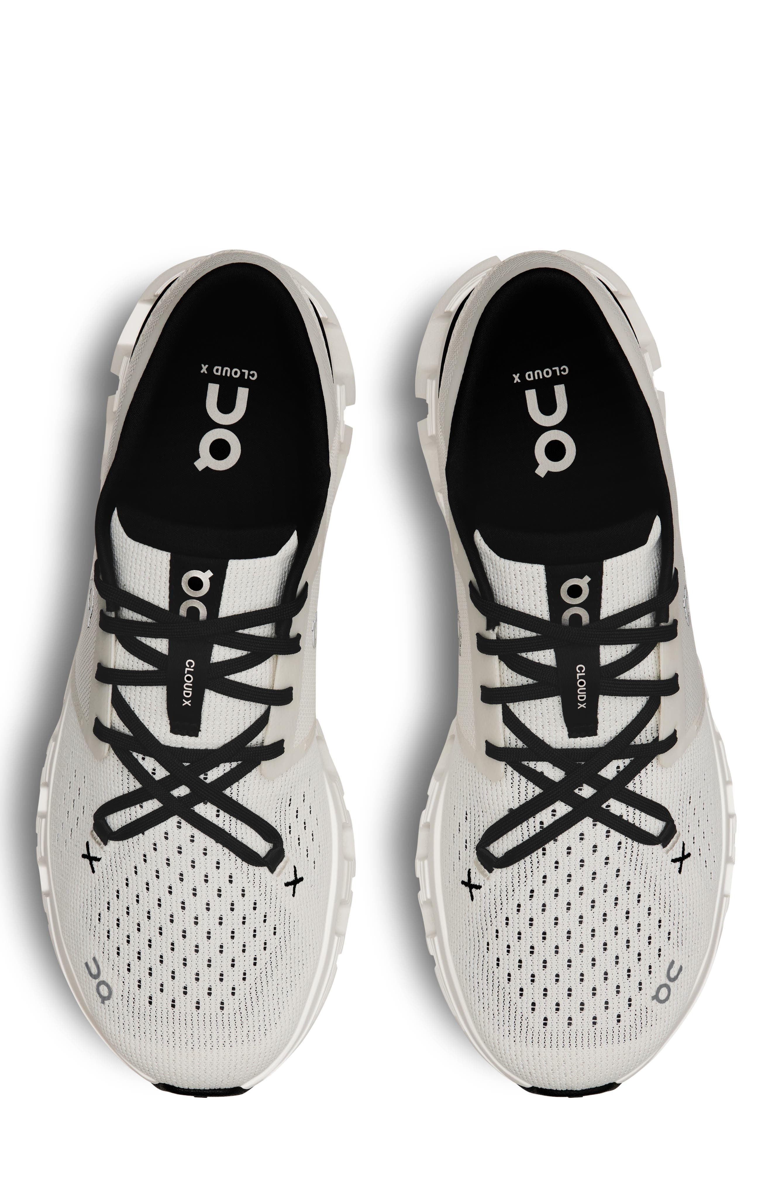 On Cloud X 4 Training Shoe in Ivory/Black at Nordstrom - 3