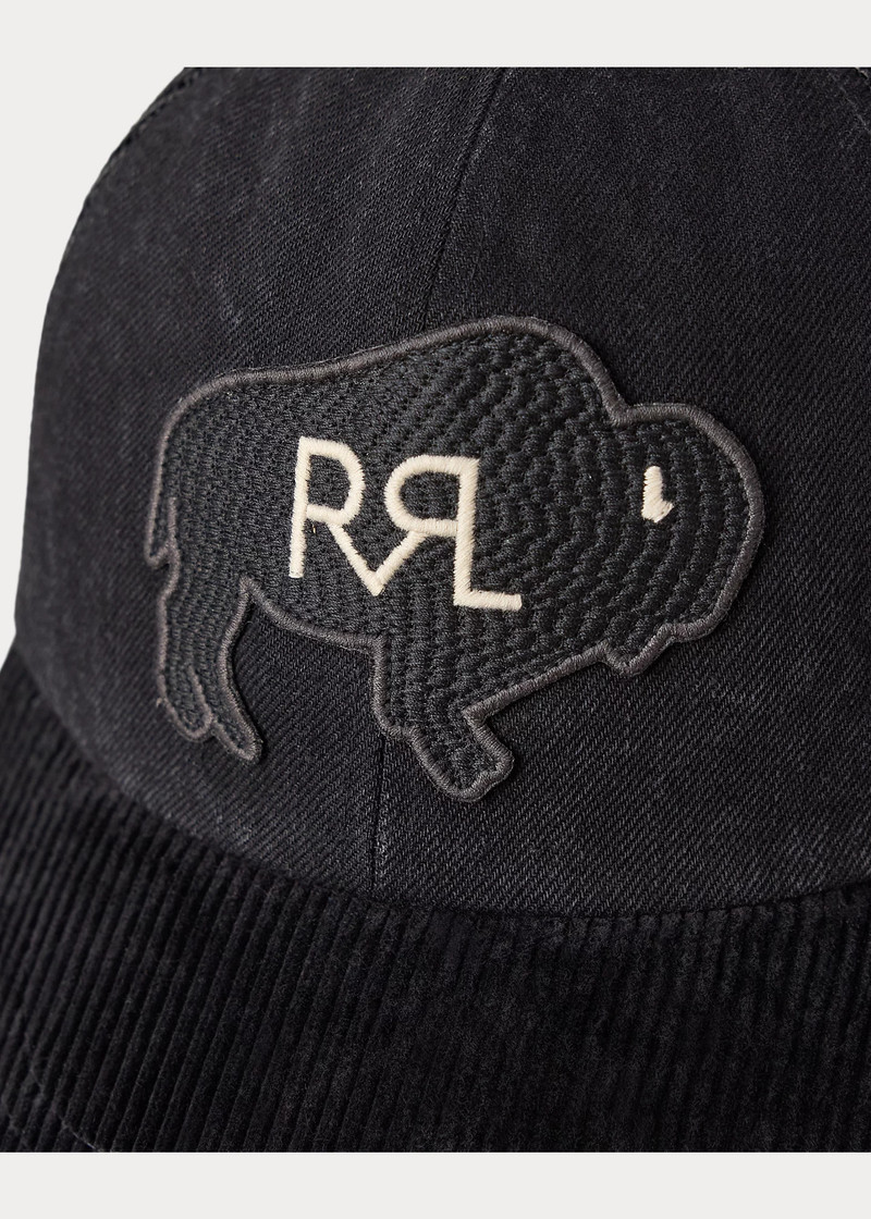 Corduroy-Bill Denim Trucker Cap 3