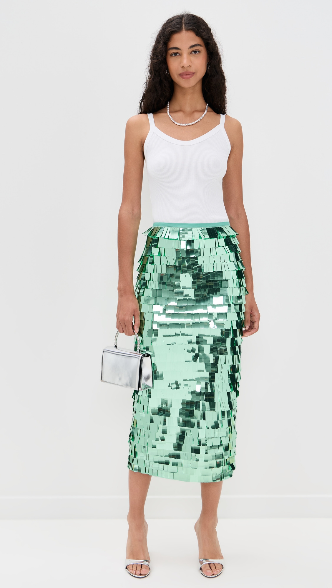 Ihoed Sequin Pencil Skirt - 4
