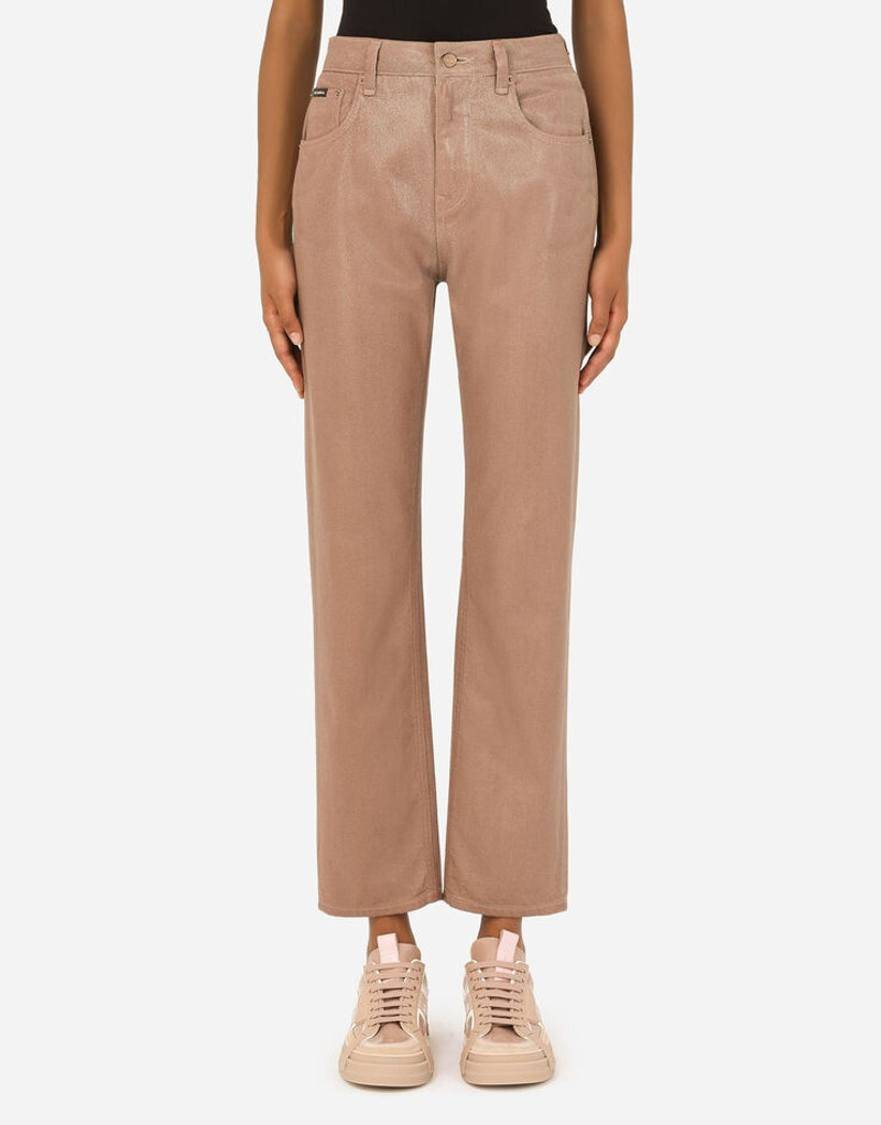 Dolce & Gabbana Frosted denim boyfriend jeans outlook