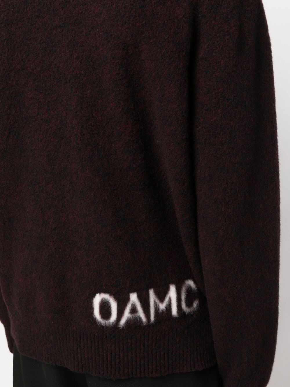 logo-knit roll-neck jumper - 5