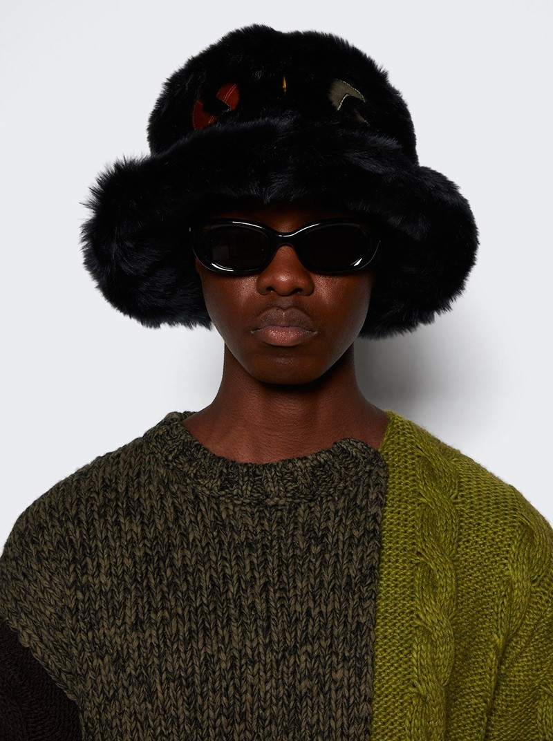 GALLERY DEPT. The Big Fur Hat Black outlook