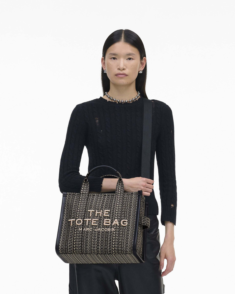 Marc Jacobs THE MONOGRAM JACQUARD MEDIUM TOTE BAG outlook